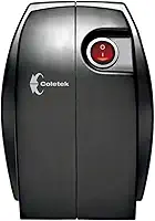 Estabilizador Coletek Bem Ligado ES-500VA-BM, Preto,Tensão nominal de entrada 115/220V, bivolt, Tensão nominal de saída mono 115V, 4 Tomadas Padrão NBR 14136, Frequência 60Hz