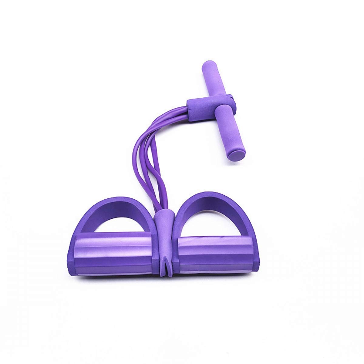 CISMARK Indoor Fitness Resistance Bands Exercise Equipment Elastic Sit Up Pull Rope Gym Workout Bands Sport 4 Tube Pedal Ankle Puller