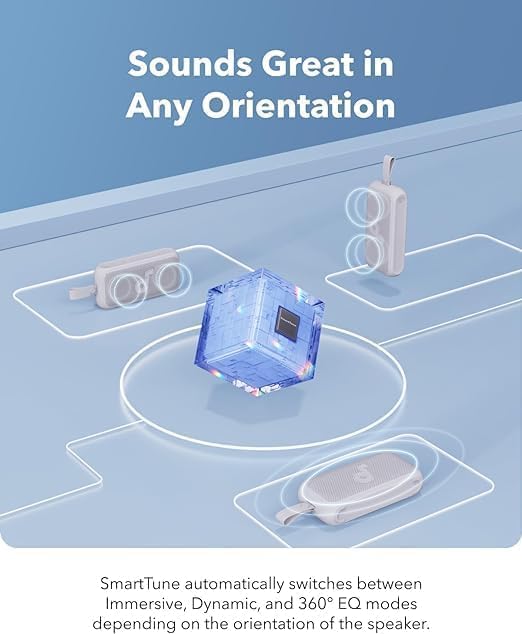 Soundcore Motion 300 by Anker, Bluetooth Speaker, Wireless Hi-Res Portable Speaker, IPX7 Waterproof, BassUp, Bluetooth 5.3, 30W Stereo Sound, 13H Playtime for Home, Shower, Outdoor, and Travel - Image 6