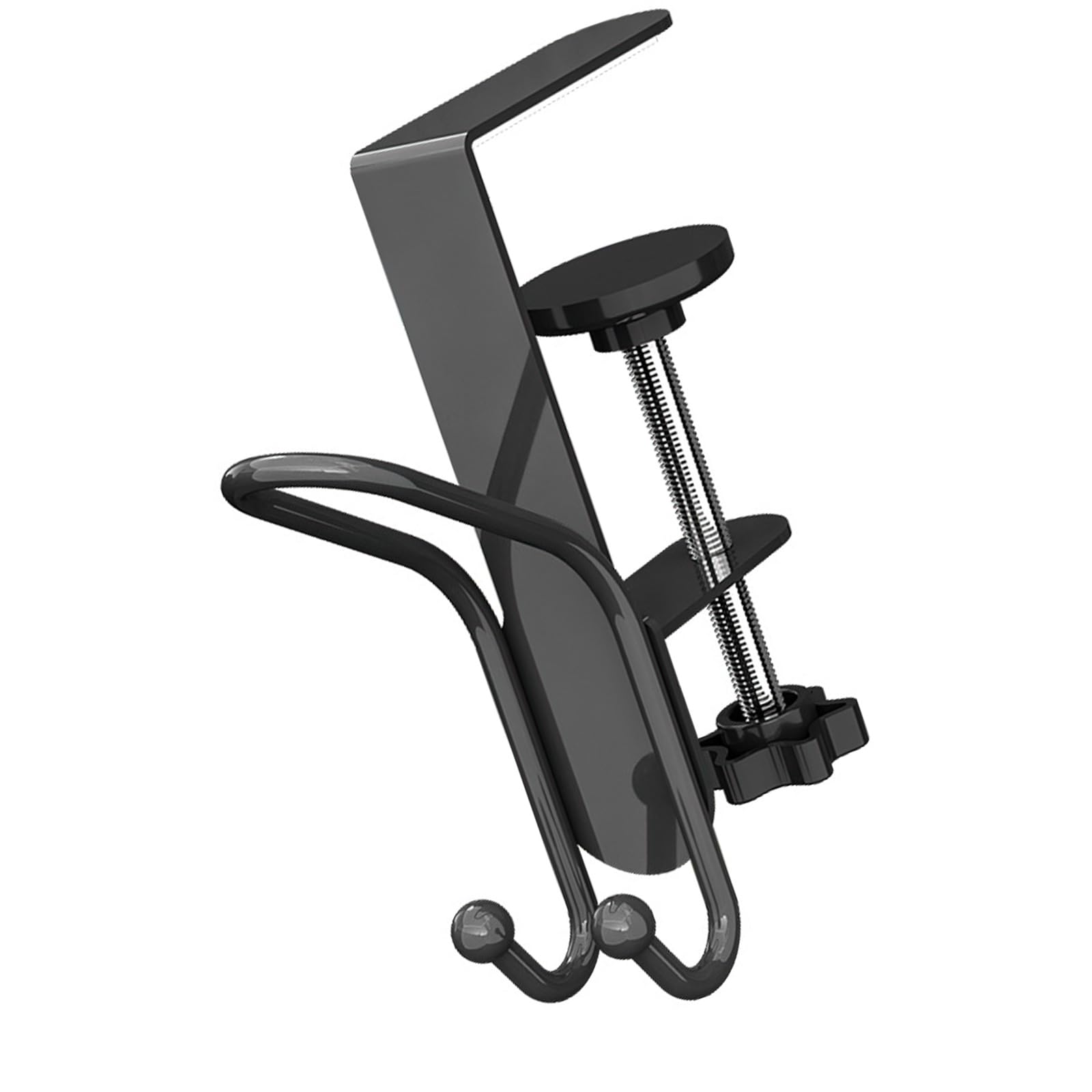 carotoe Rustproof Classroom Hook for Desk Border Bookbags Storage Student Addons Space Efficient Mounting Iron Substance Denial Equipment Required Bookbags Hook for Desk