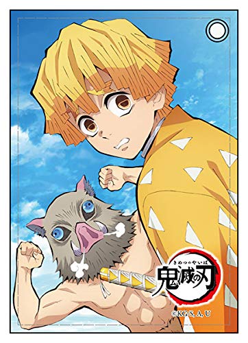 Amazon.co.jp: 鬼滅の刃 合皮パスケース 我妻善逸＆嘴平伊之助 : おもちゃ