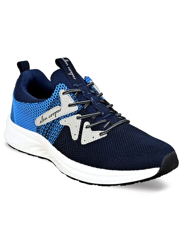 Allen Cooper Training,Atheletic,Gym,Sports Comfortable Extra Max Cusion with Memory Foam Insole,Anti Skid Tech Grip Walking Shoes for Men(554-NAVY/Size-7) (B0B2K27WTL) Amazon Price History, Amazon Price Tracker