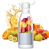 Mixer Smoothie Makers, 300ml Mini Mixer Jug Blenders Fresh Juice Mixer Flasche Tragbarer Entsafter Multifunktionaler persönlicher Mixer mit USB wiederaufladbar