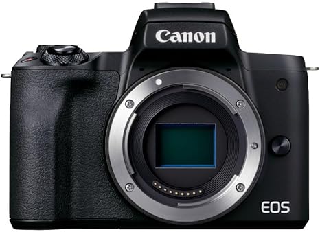 Canon EOS M50 Mark II + EF-mM 15-45m is STM Kit Black