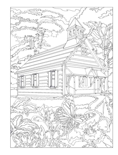 Creative Haven Country Scenes Color by Number