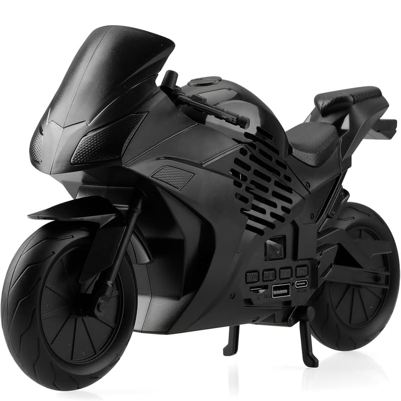 Image of Drumstone (𝟏𝟎 𝐘𝐄𝐀𝐑 𝐖𝐀𝐑𝐑𝐀𝐍𝐓𝐘 Sports Bike Portable Bluetooth Speaker | 5W Power with 1200mAh Battery | Stylish Sports Bike Design Wireless Speaker for Home, Office & Outdoor Use