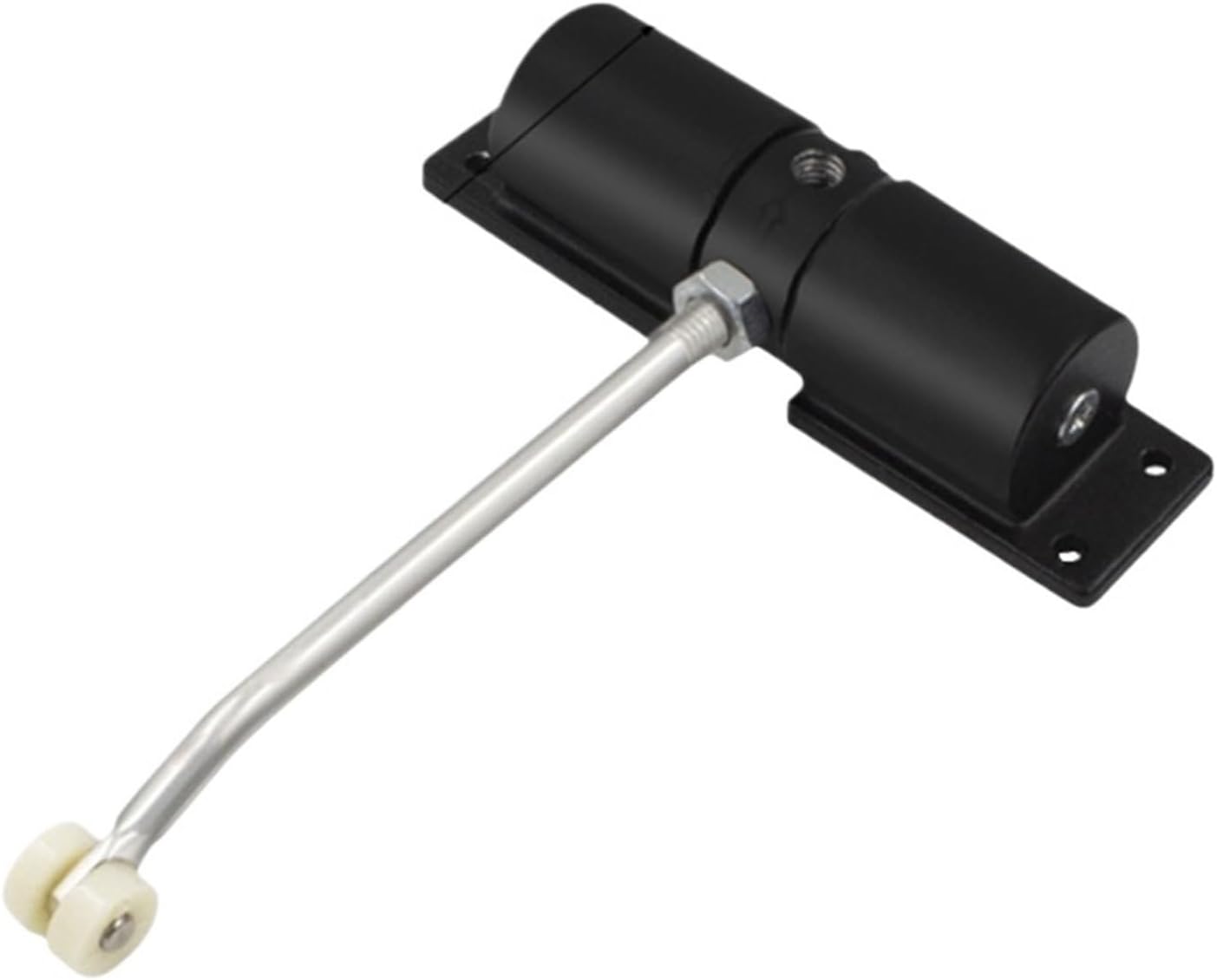 Compatible for 180 Degree Duty Spring Door Closer - Metal, Silent & Adjustable for Interior/Exterior Doors