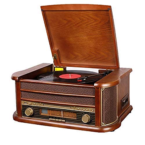 Tourne-disque vinyle Bluetooth, avec haut-parleurs intégrés, platine à 3 vitesses, lecteur phonographe vintage - Les Beatles, Paul McCartney, John Lennon, RIngo Starr, George Harrison Tourne-disque vinyle Bluetooth, avec haut-parleurs intégrés, platine à 3 vitesses, lecteur phonographe vintage