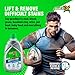 SWEAT X Original Activewear Laundry Detergent Liquid - Natural Washing Detergent for Activewear & Gym Clothes - Non Toxic Laundry Detergent for Sensitive Skin - Concentrated, 45 Loads (1 Bottle)