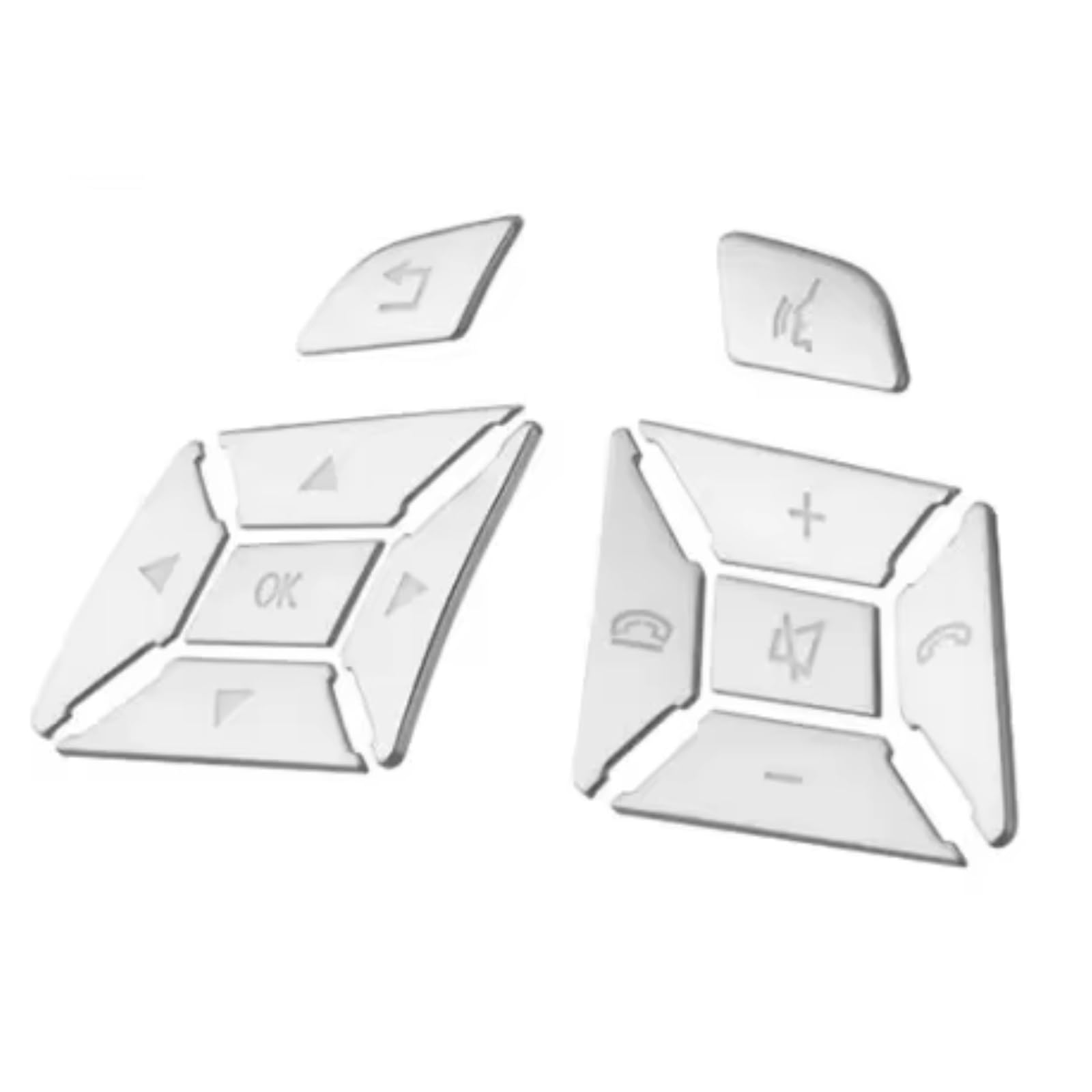 Repair Compatible with Benz for GLK X204 GLK250 GLK300 GLK350 2013 2014 2015 Car Window Lift Steering Button Stickers