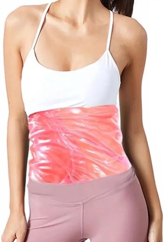 Sauna Slimming Waist Wrap Reusable Disposable Pink