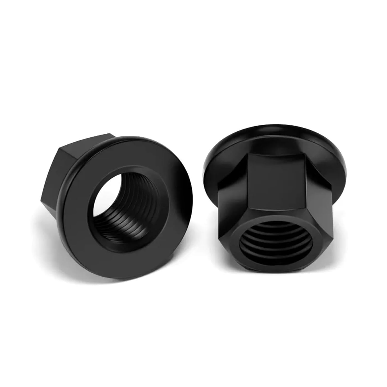 10.9 Grade 45# Carbon Steel Hexagon Flange Nuts M8 M10 M12 M14 M16 M18 M20 M22 M24 M27 M30 M36 Clamping Cap with Glasket(M18 2PCS)