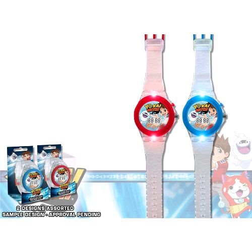 Disney – yo-Kai reloj digitale con luz LED, yk17004, color/modelo surtido