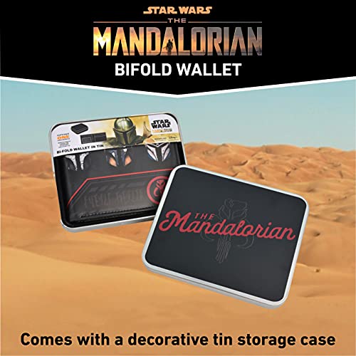 Image of Star Wars Wallet, Slim Bifold Wallet with Decorative Tin Case