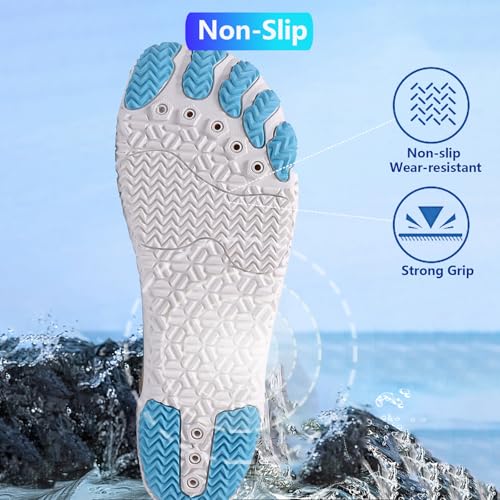 Image of Hike Barefoot Shoes Women Men Pro Water Footwear Wide Toe Box Non-Slip Unisex Athletic Outdoor Running Shoes