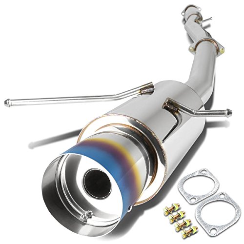 DNA MOTORING CBE-WRX02-BT Stainless Steel Cat Back Exhaust System [Compatible