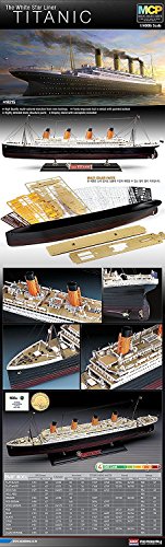 Maquette Titanic 1/400 kit plastique Academy 14215 bateau miniature