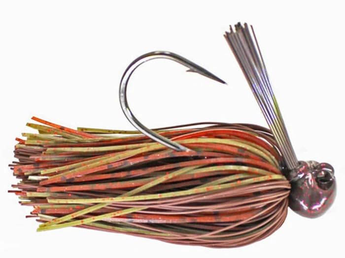 DOBYNS RODS JIG 1/4 OZ / 1 Pack/RT BR/Green Pumpkin Craw