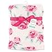 Hudson Baby Unisex Baby Super Plush Blanket, Rose, One Size