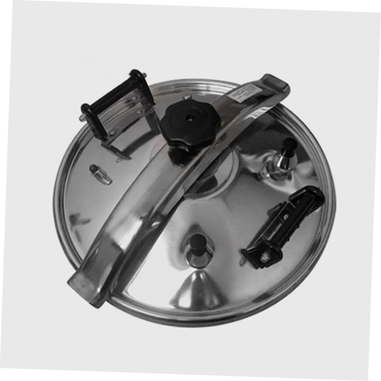 SOLUSTRE Perilla de Plástico para Ollas a Presión de 17 Mm Interruptor Giratorio y Función Antiexplosión, Accesorio Seguro para Tapas de Cacerolas
