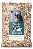 Large 30L Natural Cat Litter Wood Pellets Ultra Absorbent Biodegradable | Effective Odour Control | Antibacterial Premium Hygiene