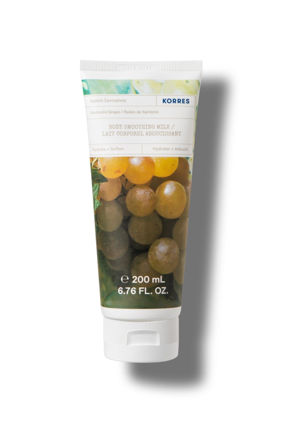 Korres Body Smoothing Milk 200Ml Santorini Grape