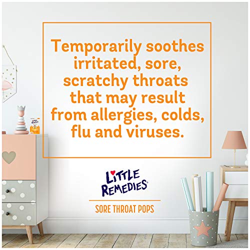 Little Remedies 756184108604 Sore Throat Pops, Made thumb #3