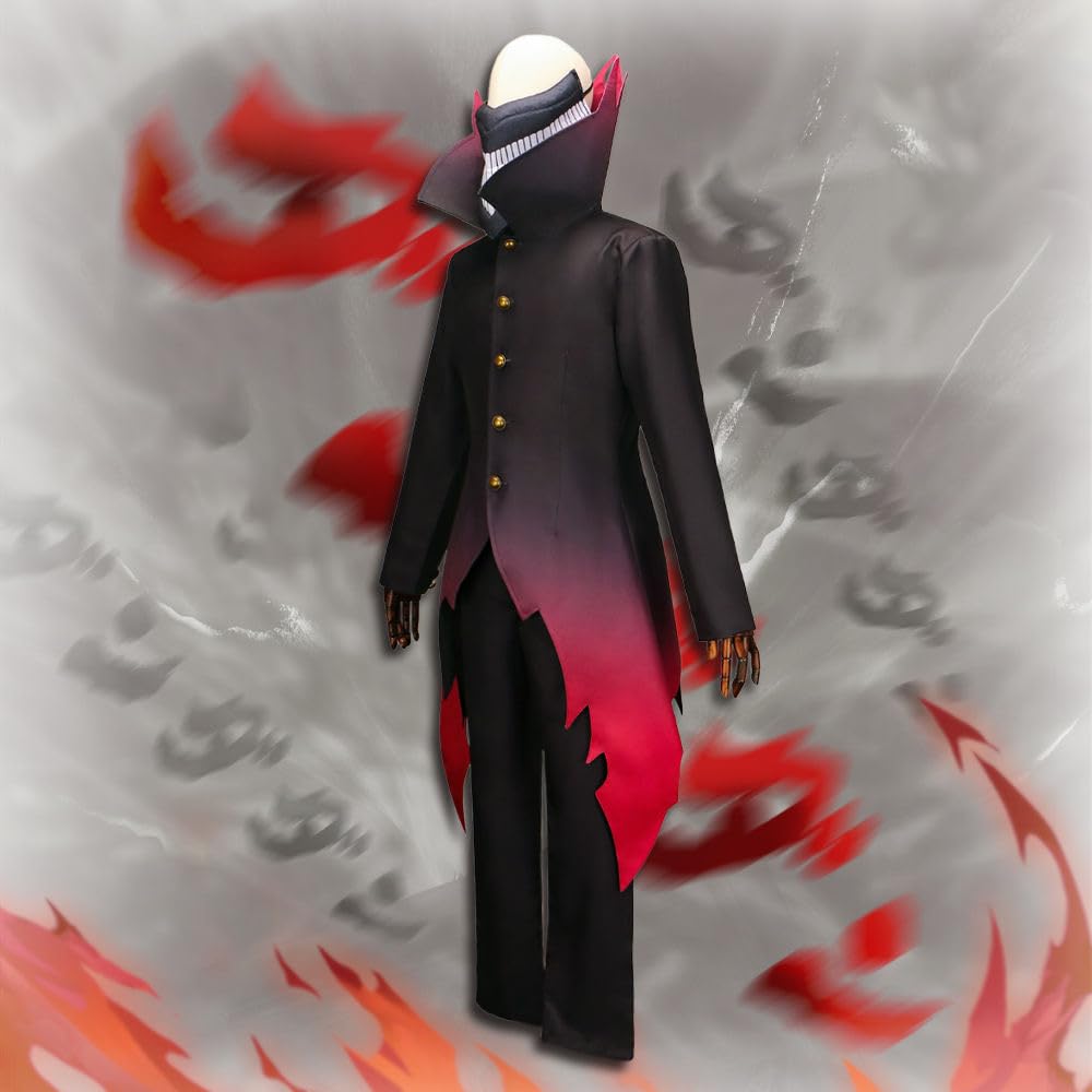 Zhongkaihua Takakura Ken/Okarun Anime kostium cosplay czerwony i czarny mundur pełne zestawy na Halloween, komiks con, anime, do odgrywania ról, stroje