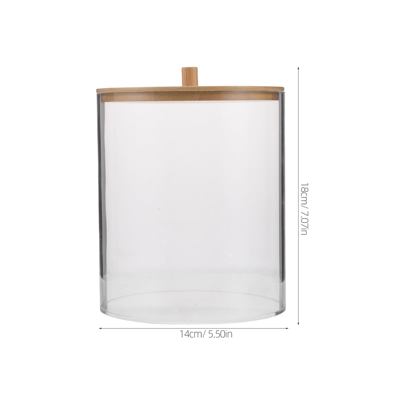 POPETPOP Scatola per la carta da bucato organizer per cialde per lavastoviglie contenitore acrilico con coperchio accessori per il bucato di legno Transparent