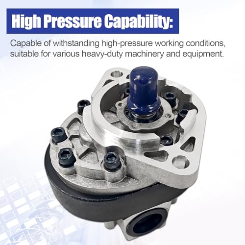 Blrack D48950 D53690 Hydraulic Pump Compatible with Case 550 580B 310G 480B 480C 450B 450C 455 455C TD7 TD7C TD7E TD8 TD8C – Replaces D31254 D49421 (CCW) by Blrack - Image 6