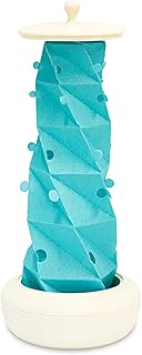 おくだけエコ加湿 ミクニ 加湿器 ちょこっとオアシス タワーポット アイボリー U508-13 ペーパー加湿 電気不要 節電 インテリア 抗菌 防カビ 自然気化 日本製 乾燥 手入れ簡単 コードレス 携帯 持ち運び 小型 おしゃれ 花粉 冷房 気化熱 夏風邪 春夏秋冬