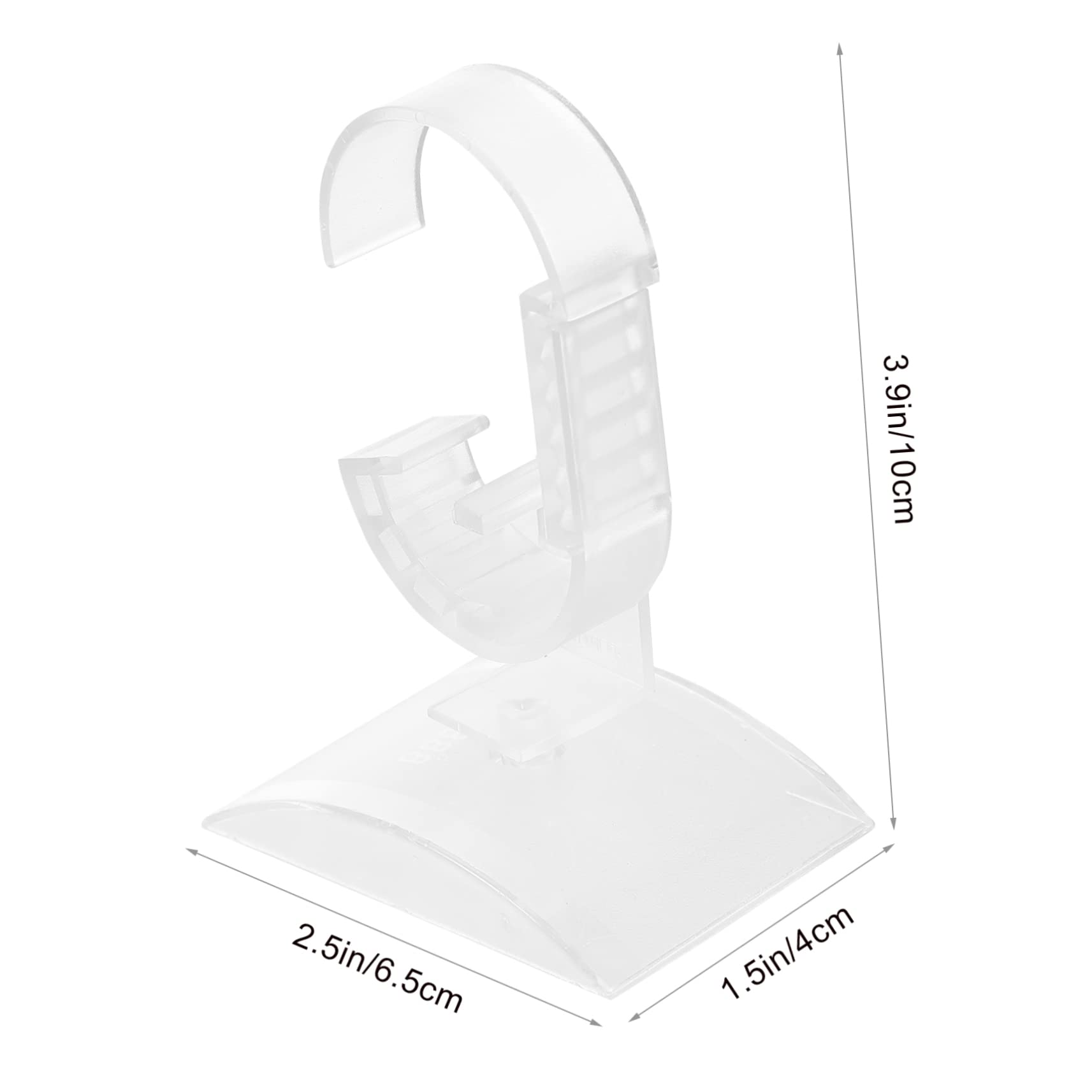 Abaodam 10 Sets Verstellbarer Uhrenhalter Mit Acrylsockel Modisches Uhrendisplay-rack Für Schmuck Für Den Innenbereich Zuhause Büro 2 Stück * 10