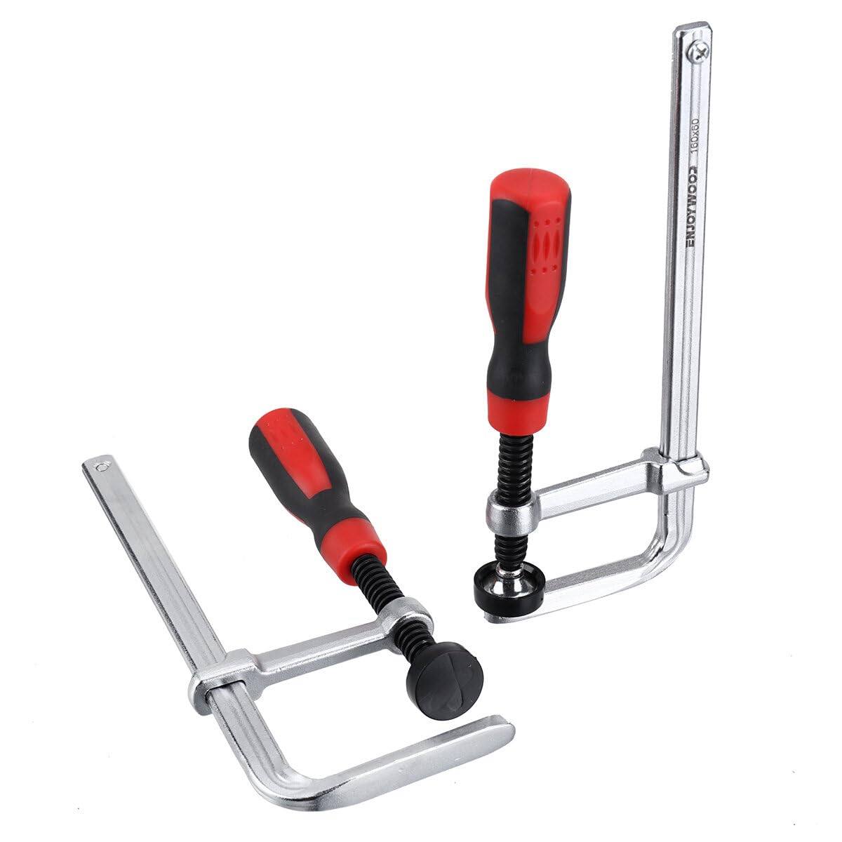VIDOO Zacisk Jaskółczy Ogon 160x60mm z Miękkim Uchwytem Stolarskie Narzędzie Mocujące do Prac Połączeniowych-4 Sztuki Ściski