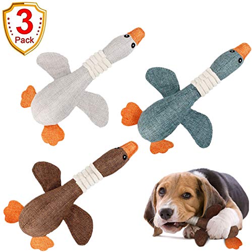 JWPC - Juguete de Peluche para Perro, Juguete de Peluche para Perros, 3 Unidades