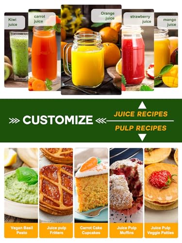 Loilat Juicer Machine, 500W Juicer With 3 Inch Wide Mouth For Whole Fruits And Veg, Centrifugal Juice Extractor With 3-Speed Setting, Easy To Clean thumb #1
