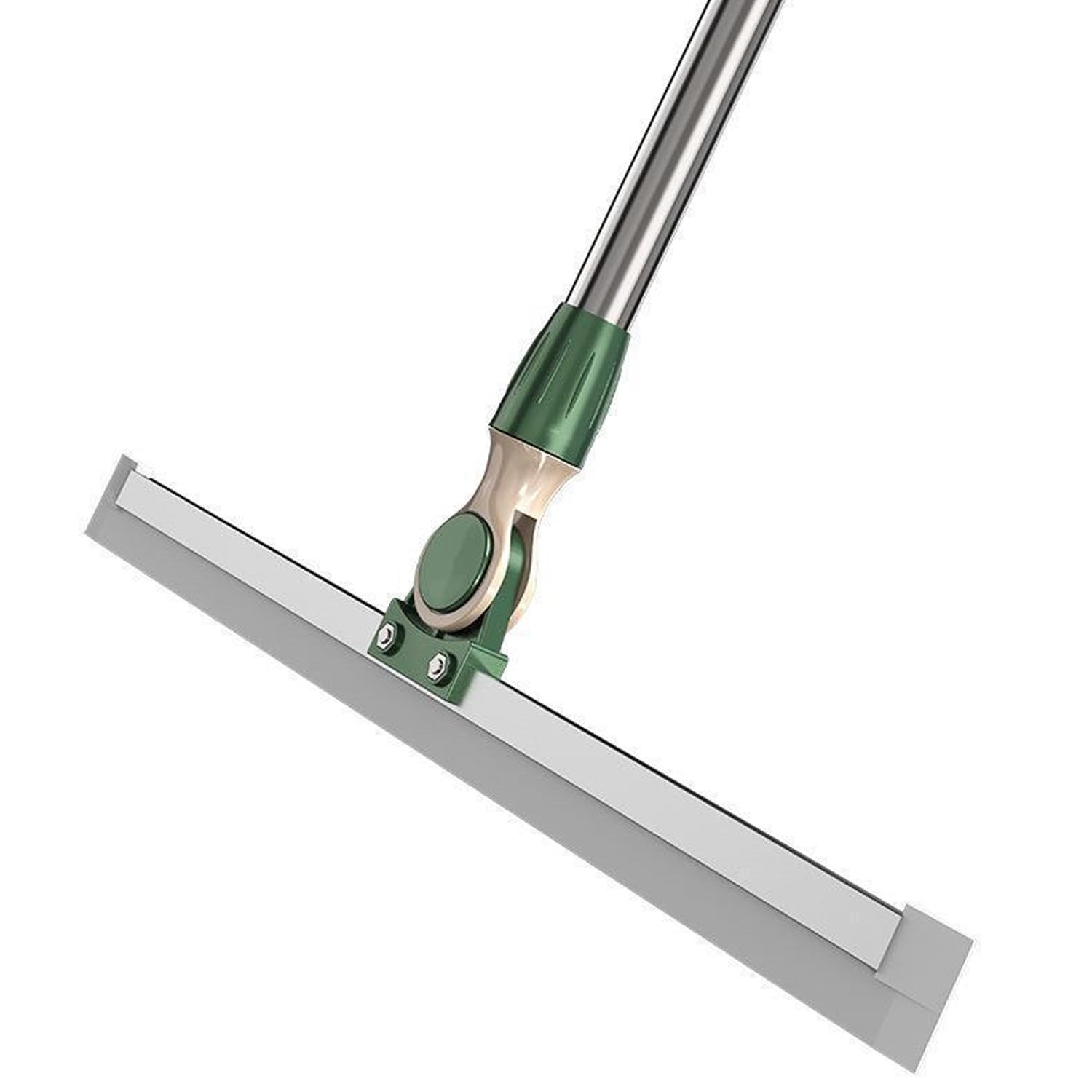 49 Inch Long Handle Floor Scraper Broom, Household Floor Scraper Broom, Window Scraper with Telescopic Handle for Shower, Bathroom, Kitchen, Household Tile, Pet Hair, Fur, Floor, Marble, Window, Water