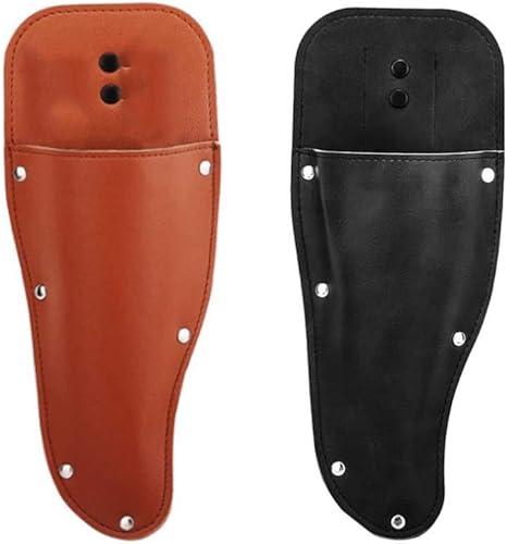 Funda de cuero para herramientas de jardinería, bolsa para cinturón, funda para tijeras de poda, tijeras de jardín, herramientas eléctricas, bolsa