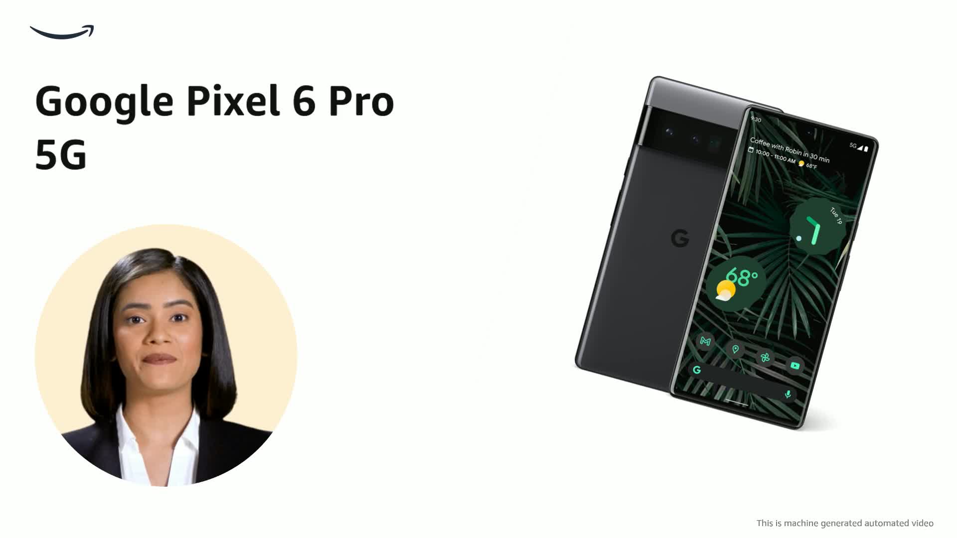 Google Pixel 6 Pro 5G (Stromy Black, 12GB RAM, 128GB Storage