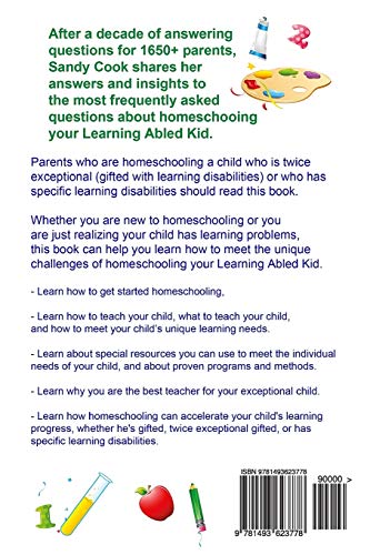 How-To Homeschool Your Learning Abled Kid: 75 Questions Answered: For Parents of Children with Learning Disabilities or Twice Exceptional Abilities ... Books for Enhanced Educational Outcomes) - Image 2