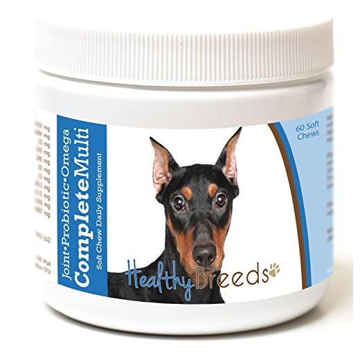 Healthy Breeds German Pinscher All in One Multivitamin Soft Chew 60 Count