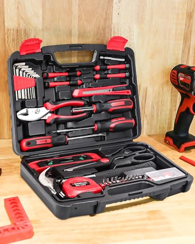 image for KingTool Home Repair Tool Kit - 149 Pieces Basic Home Repair Tool Set,