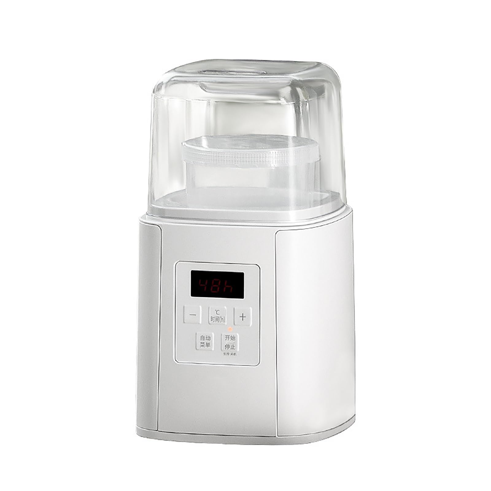 vfdaSWQQ Yoghurt maker, With 900ml Container, Adjustable Temperature & Time, for Natto/Kimchi/rice Wine