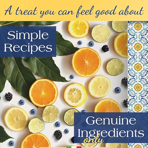 Soft Candy from Italy - Italian Fruit Jelly Candy Individually Wrapped - Variety Pack Lemon, Orange, Blackberry, Blueberry (Mix of 4 x 7.05oz Bag)