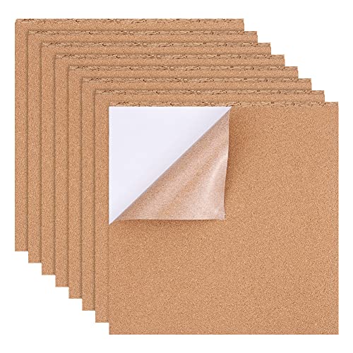 Feuilles de liège 1mm avec dos adhésif pour protéger vos meubles et décorer