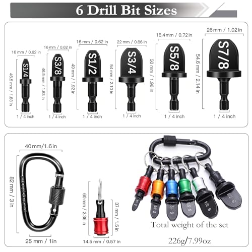 Image of 13 Pcs Swaging Tool HVAC Repairing Set with Bit Holder, (1 /4 inch to 7 /8 inch)
