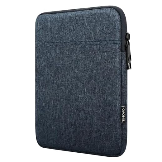 TiMOVO 8-9 tums surfplatta fodral för iPad Mini 5/4/3/2/1, Galaxy Tab A7 Lite 8.7/Tab A 8.0/Tab A 8.4, Fire HD 8 & 8 Plus 2020, bärbar skyddsväska med fickor, rymdgrå