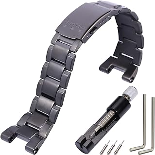 Stainless-Steel g-Shock Replacement Band Suitable for Casio GST-B100 GST-210 GST-S300 GST-S110 GST-S100 GST-W110 Men's Bracelet Watch Strap