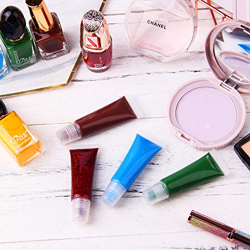 40Pcs 10ml Empty Tubes Lip empty lip gloss containers for Lip Gloss Balm Cosmetic by HRLORKC