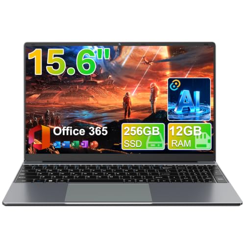 Image of 15.6 inch FHD IPS Student Laptop, AI Assistant Included, Office 365