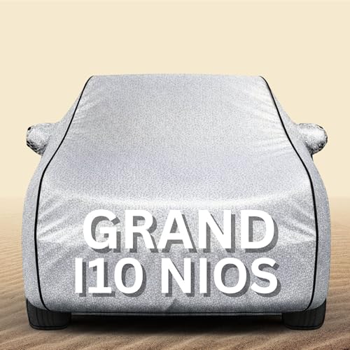 Image of Upgrade4cars Premium Car Cover (Silver, i10)